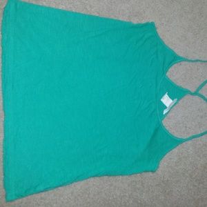 H&M  blue/green teal tank top